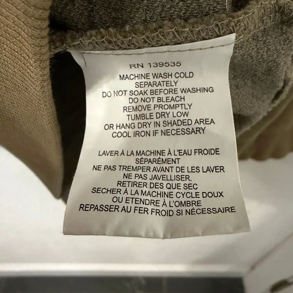 Grayers Outdoor Garments XL Brown Cotton Pocket Sweatshirt Elbow Patch Earthy